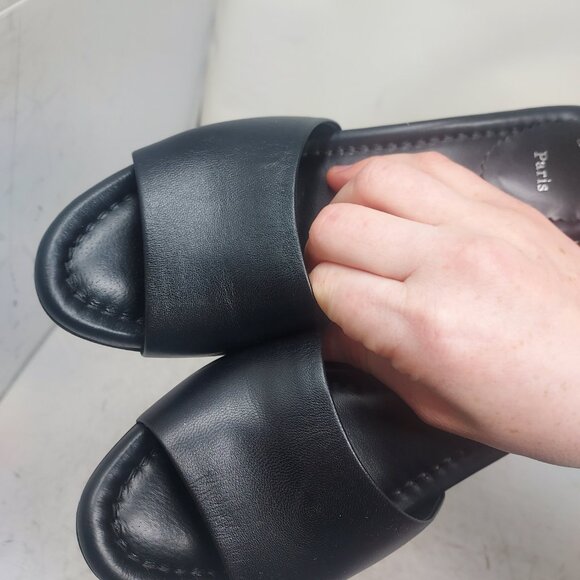 Christian Louboutin Black Jane Leather Heel Sandal - Picture 14 of 14